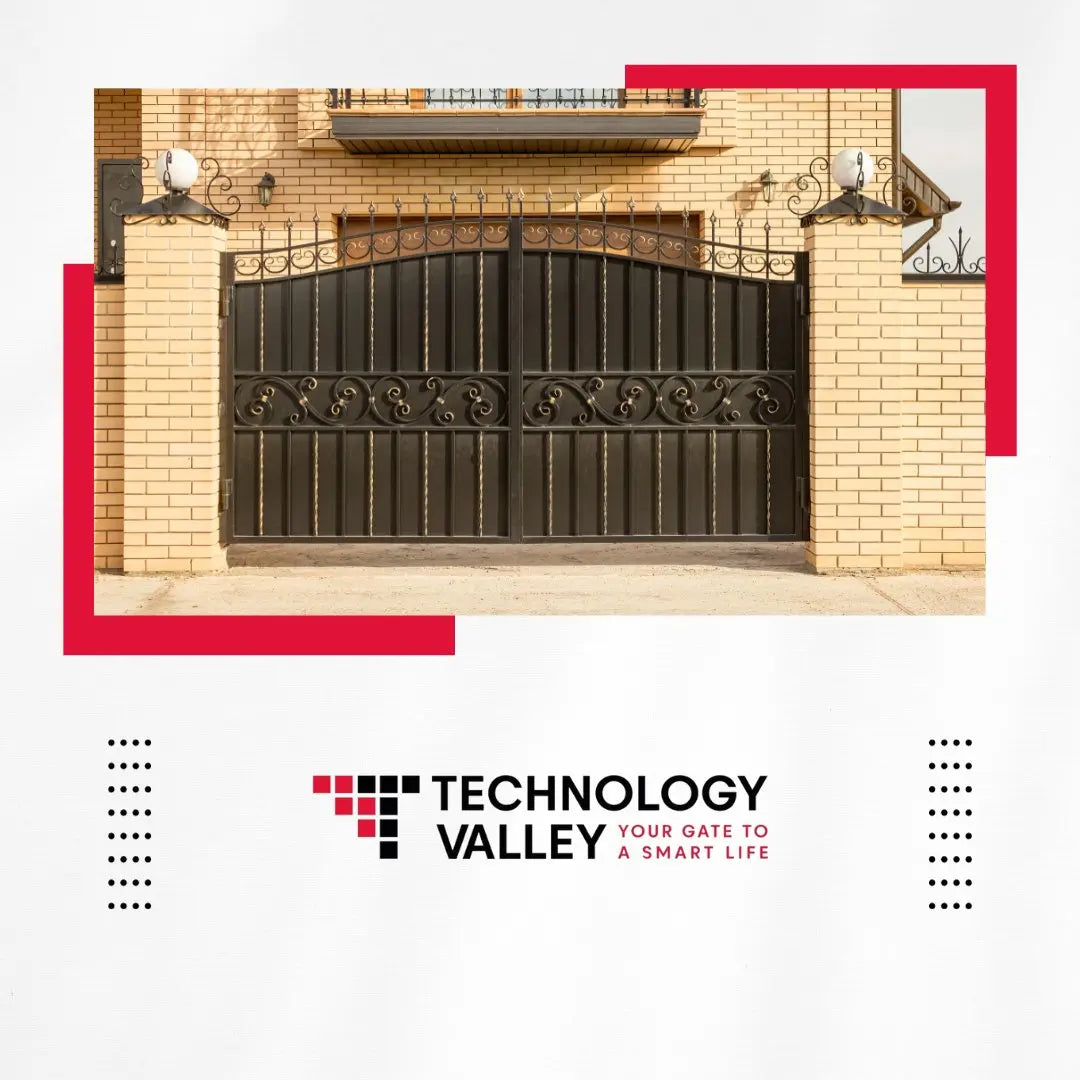 Quiko Rotello R400 6– Heavy-Duty Swing Gate Opener for UAE Automation - Technology Valley Gate System