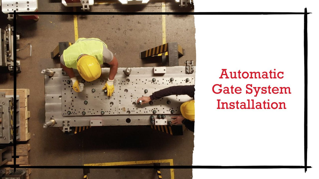 4. From Blueprint to Entryway: A Look at the Automatic Gate System Installation - Technology Valley Gate System